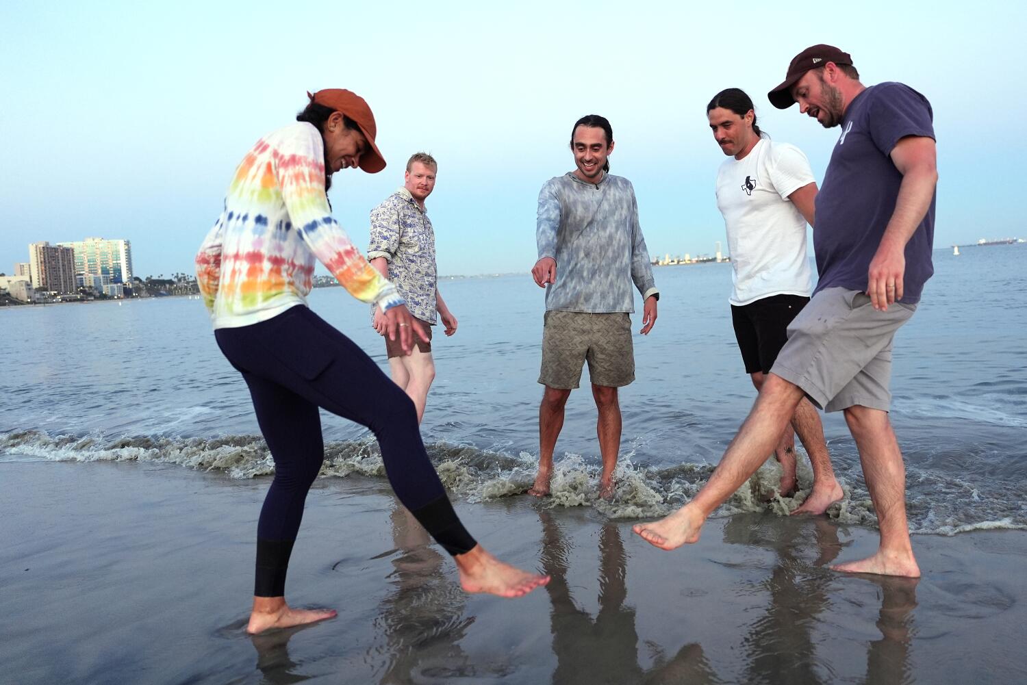 We walked 25 miles in 12 hours to Long Beach and actually enjoyed it