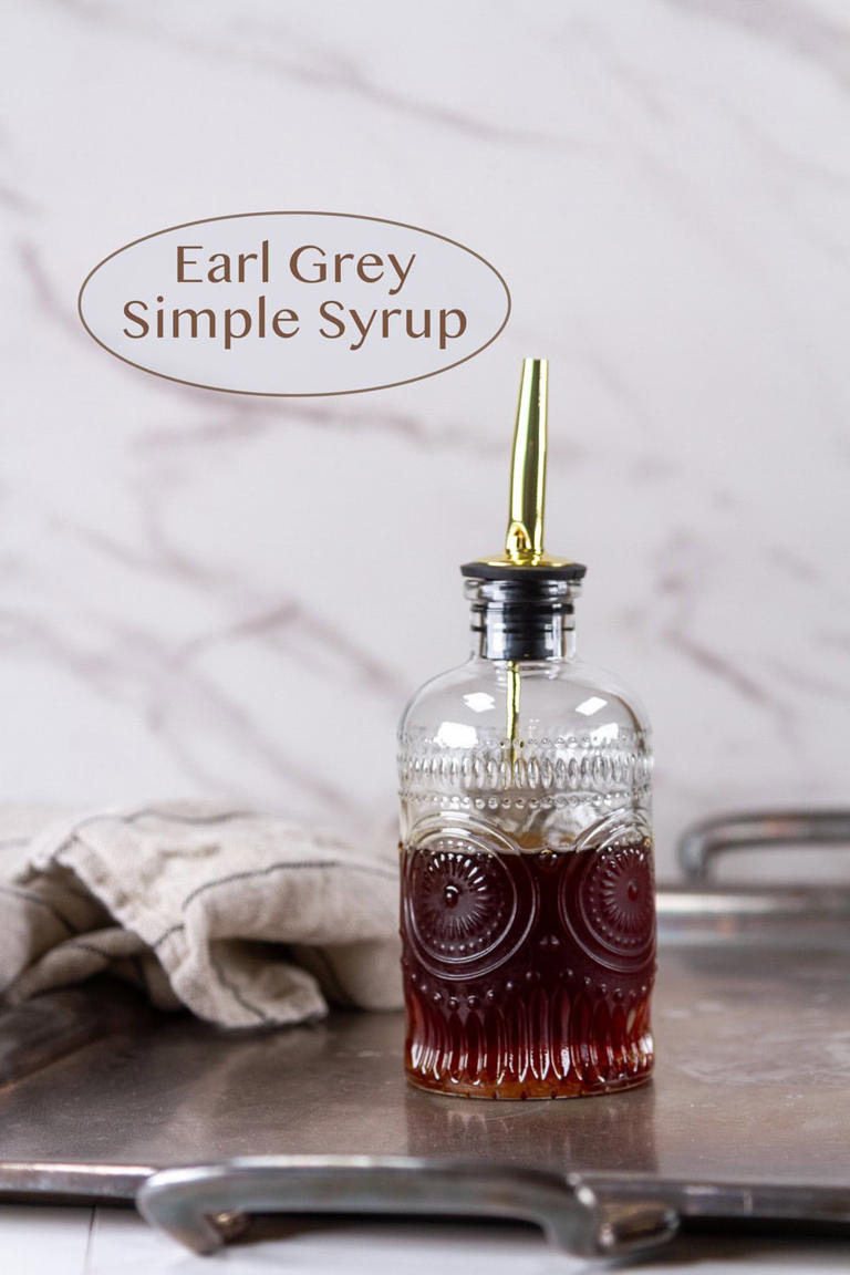 Earl Grey simple syrup