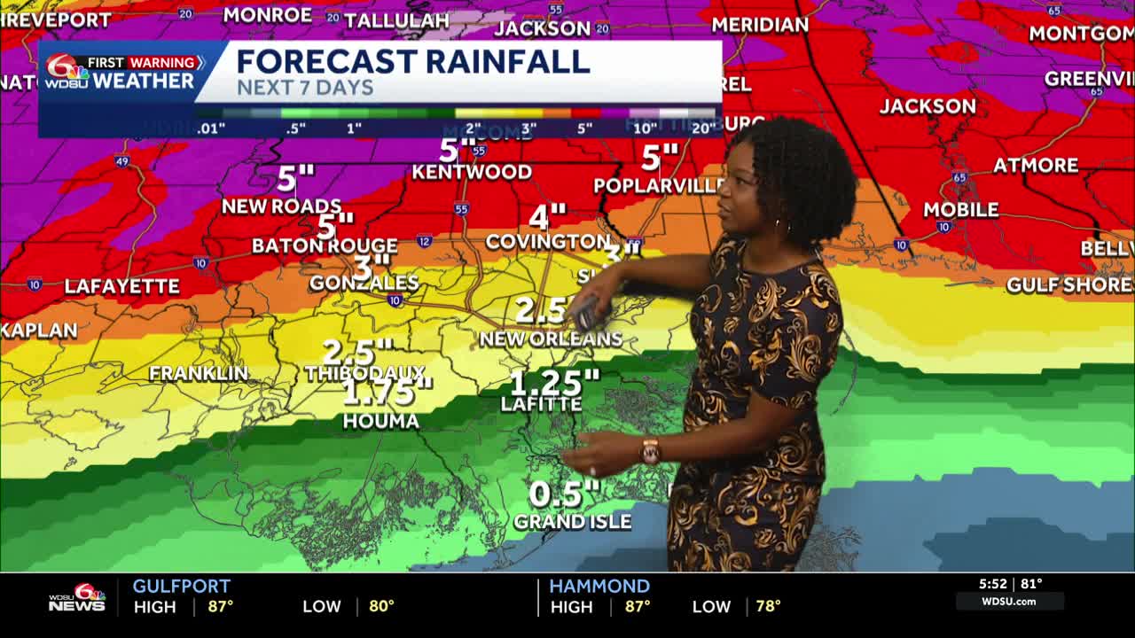 Alert day: Heavy rain expected over the next several days in your New ...