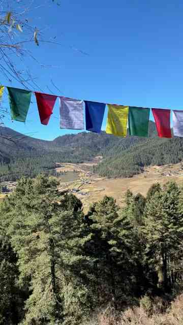 Exploring Gangtey Monastery and its stunning surroundings