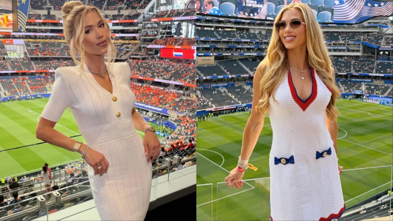 Chiefs heiress Gracie Hunt dazzles in plush white bodycon dress for ...