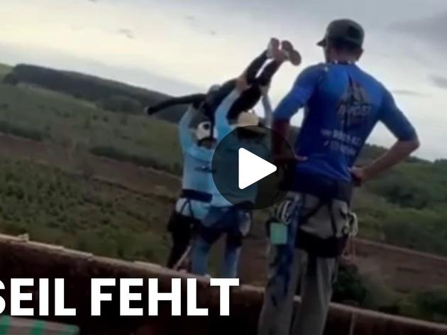 Im Video: Frau stirbt beim Bungee-Jumping – das Seil lag am Boden