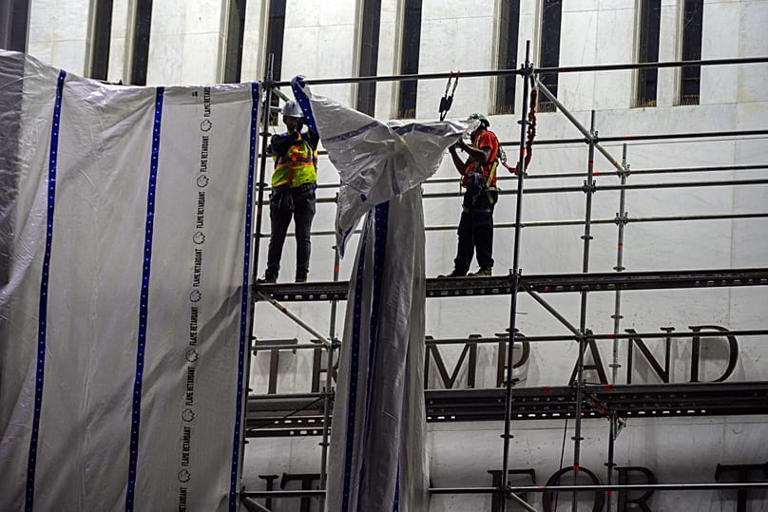 'Snowflake': Donald Trump's Kennedy Center tarp cover-up sparks criticism