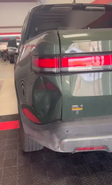 Rivian CEO reacts to R1 driver getting $42,000 repair bill for dent and ...