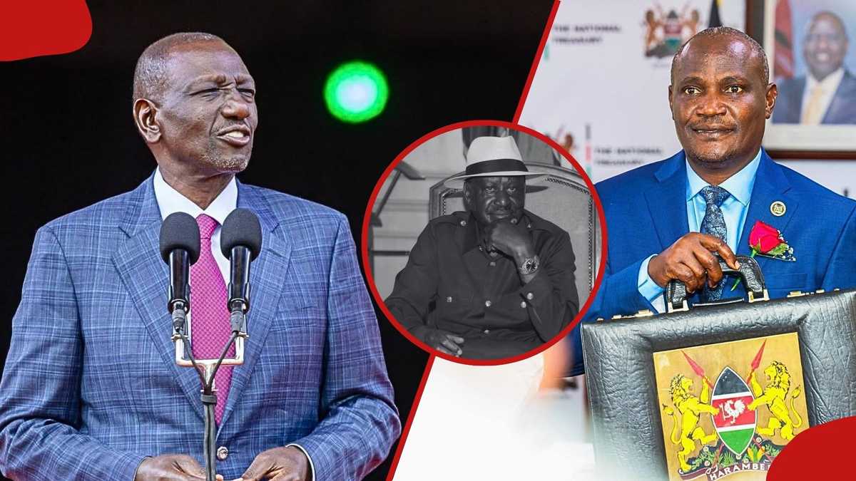 John Mbadi wasn't Raila's choice for Treasury CS role, William Ruto reveals