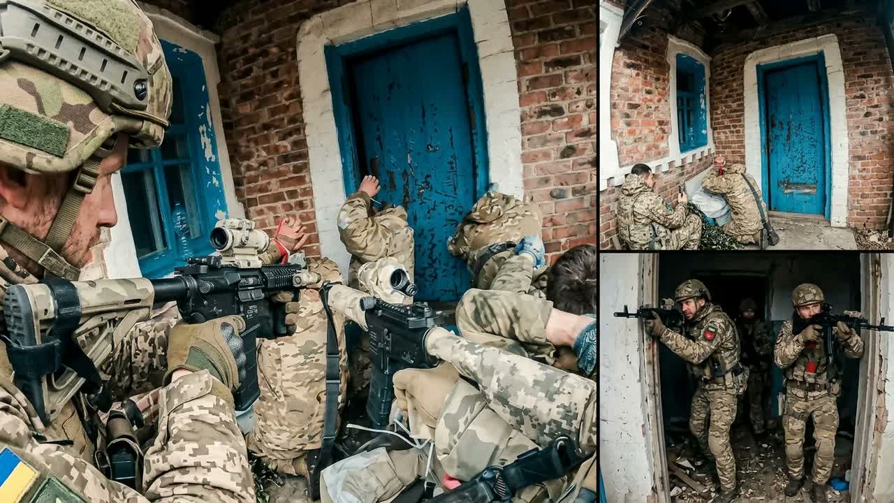 Watch Ukrainian forces enter one of their most dangerous combat ...