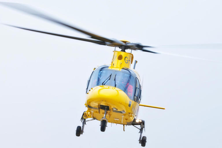 Teenage girl airlifted to hospital with serious injuries after being ...