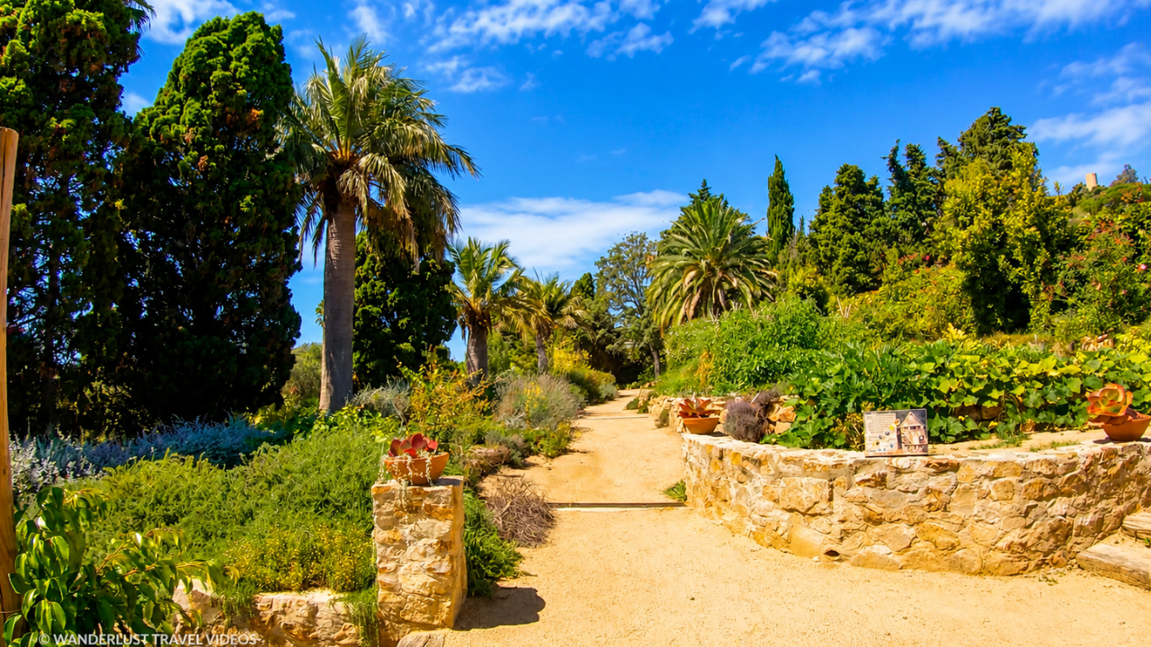 Exploring Marimurtra Botanical Garden in Blanes (4K)