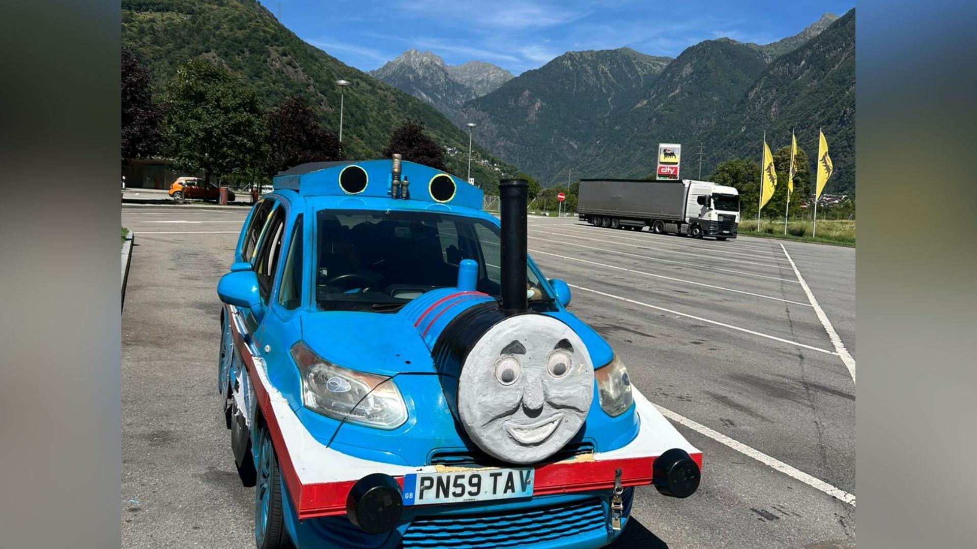 Thomas the Tank Engine banger makes it to the Med