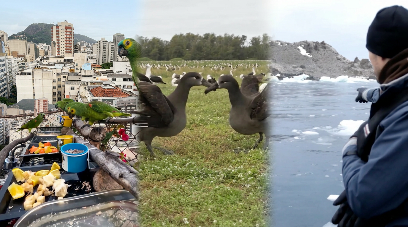 This animal stand-off got way too serious