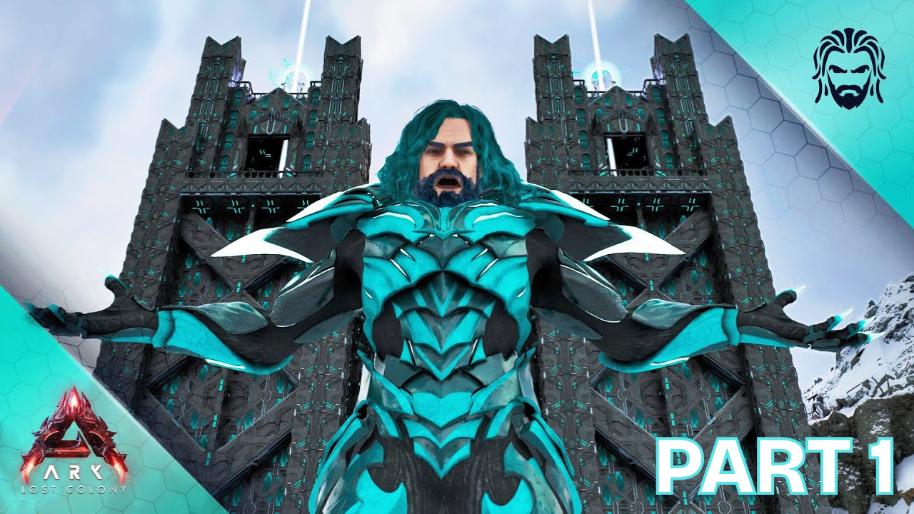 Gothic tek cathedral completed in ARK Lost Colony part 1