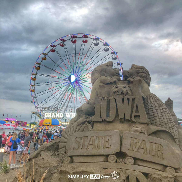 I've been going to state fairs my whole life. Iowa's is my favorite.