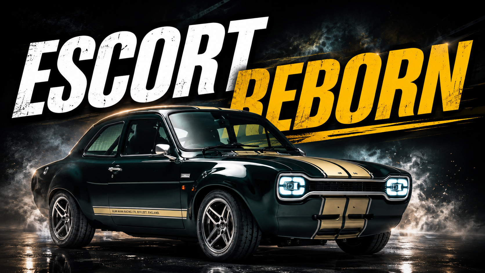 The Ford Escort returns as a 10,000-RPM retro sports car