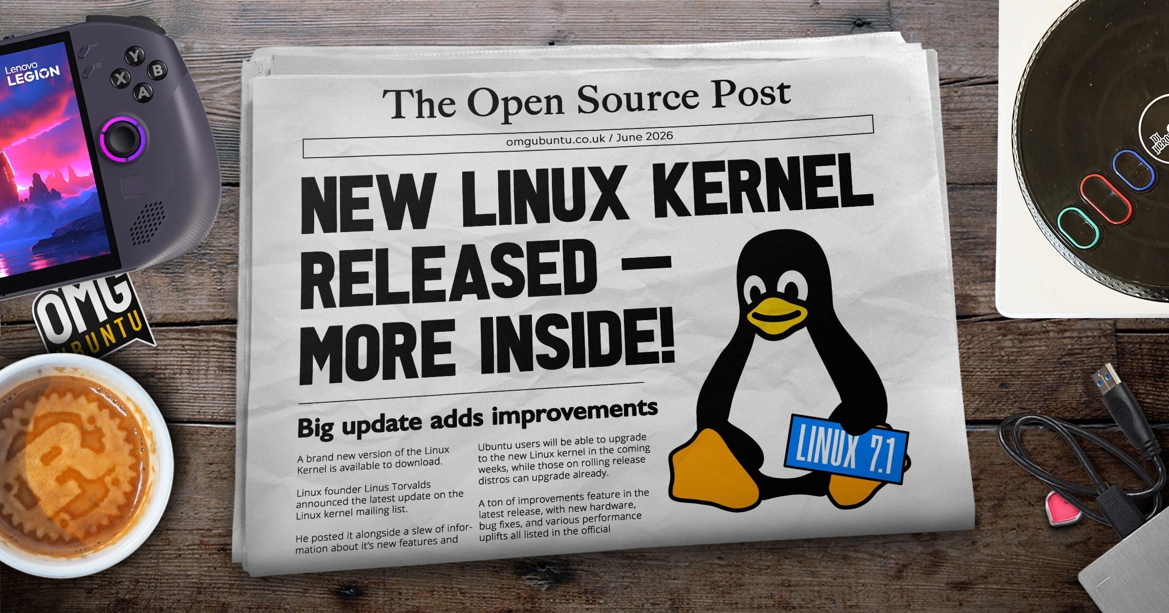Linux 7.1 update drops legacy support and boosts stabilityPublished on ...