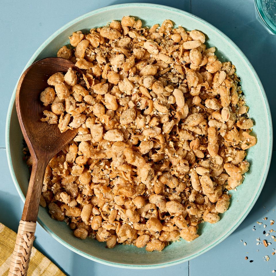 Recipe image of Everything Bagel Crispy White Beans.