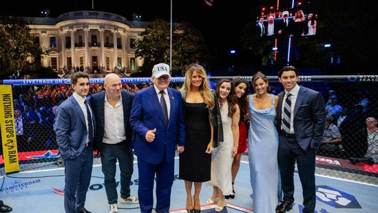 Trump celebrates 80th birthday with historic UFC event at White House ...