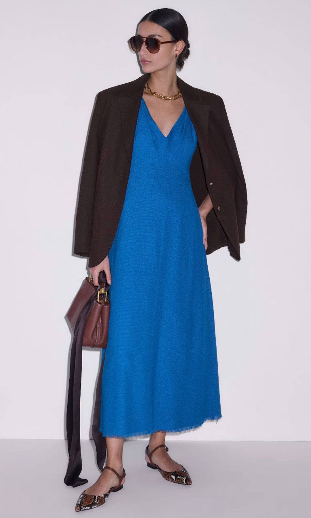 Me+Em Fit + Flare Midi Dress