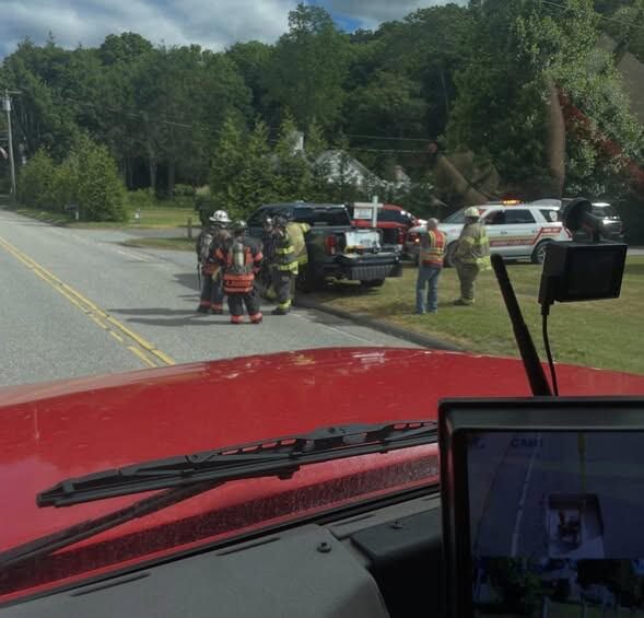 Main Street closed in East Haddam due to propane leak