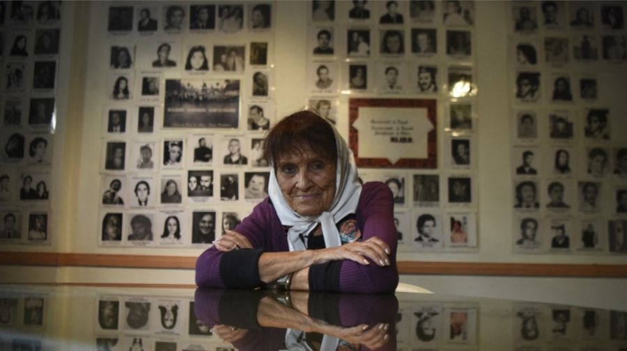 Taty Almeida, presidenta de Madres de Plaza de Mayo Línea Fundadora, quien falleció este domingo a los 95 años?