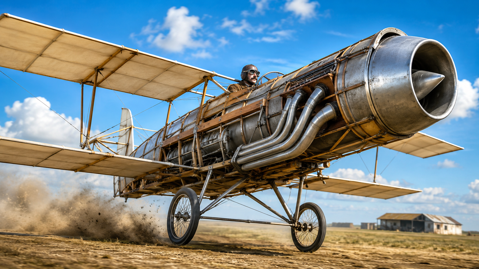 The biplane with a jet engine in 1910 - Henri Coandă’s wild leap