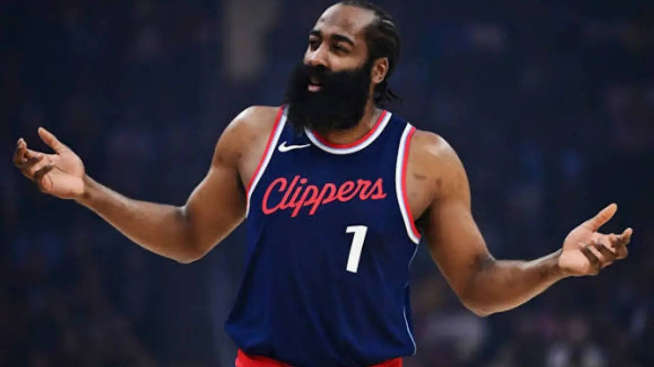 Image for NBA star James Harden’s mug shot released as new details emerge from Houston arrest