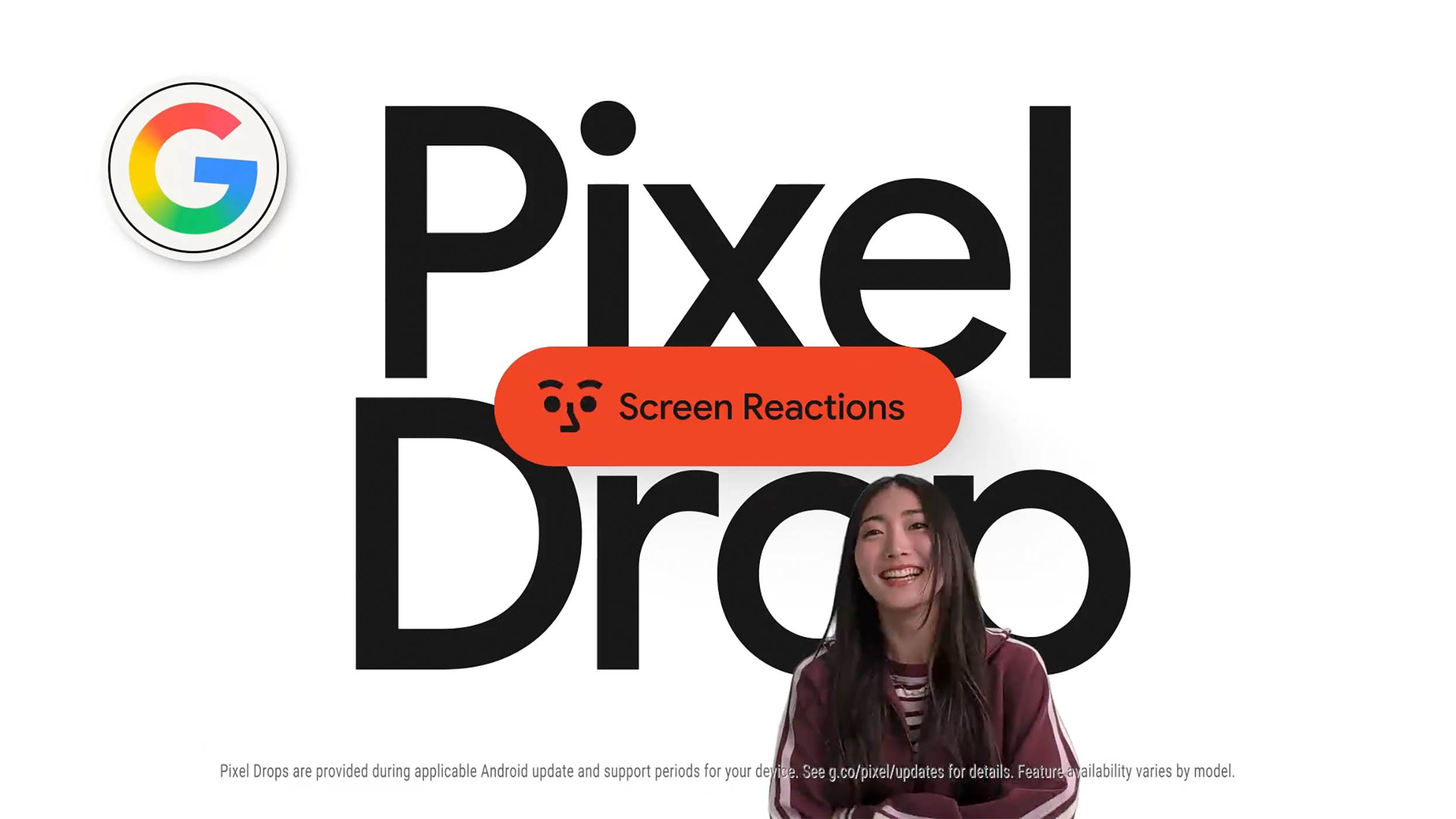 Google preps Pixel screen reactions in new Feature Drop