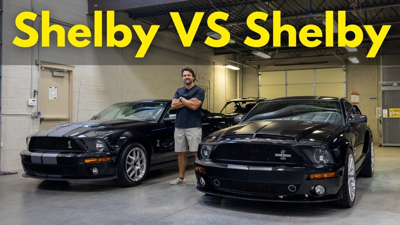 Ford Mustang Shelby GT500 vs GT500KR full breakdown