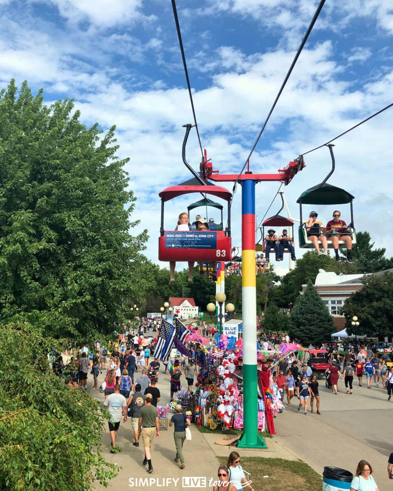 I've been going to state fairs my whole life. Iowa's is my favorite.