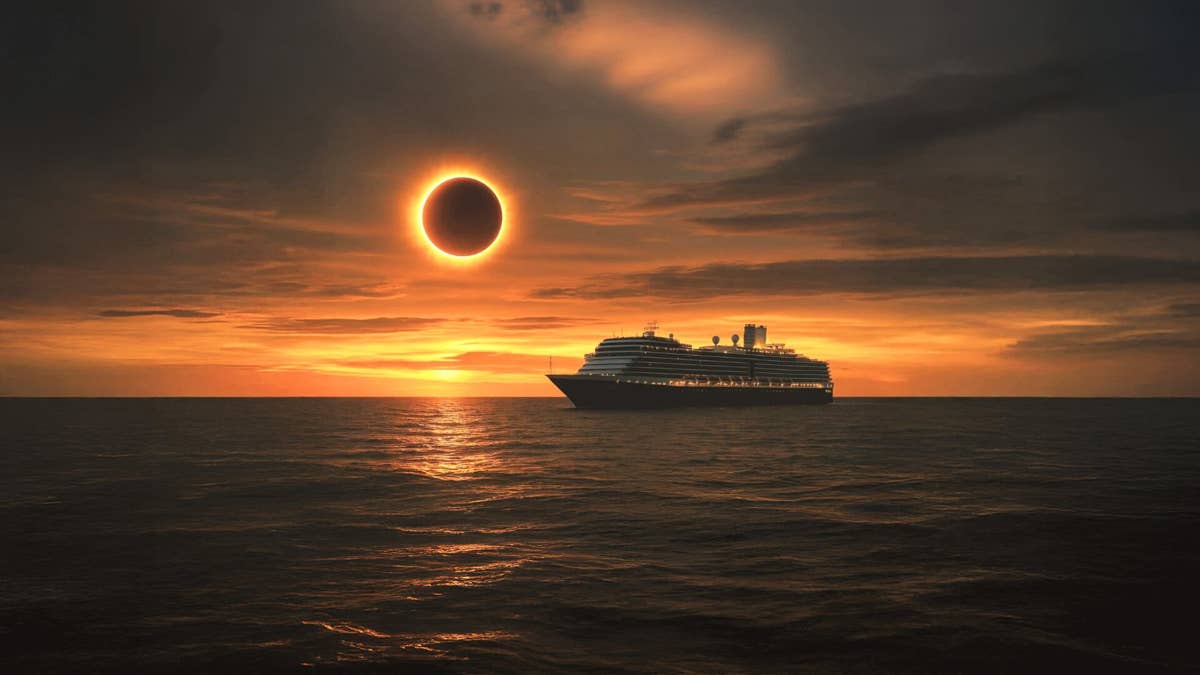 Cruise travelers to see rare 'sunset eclipse' in the Mediterranean