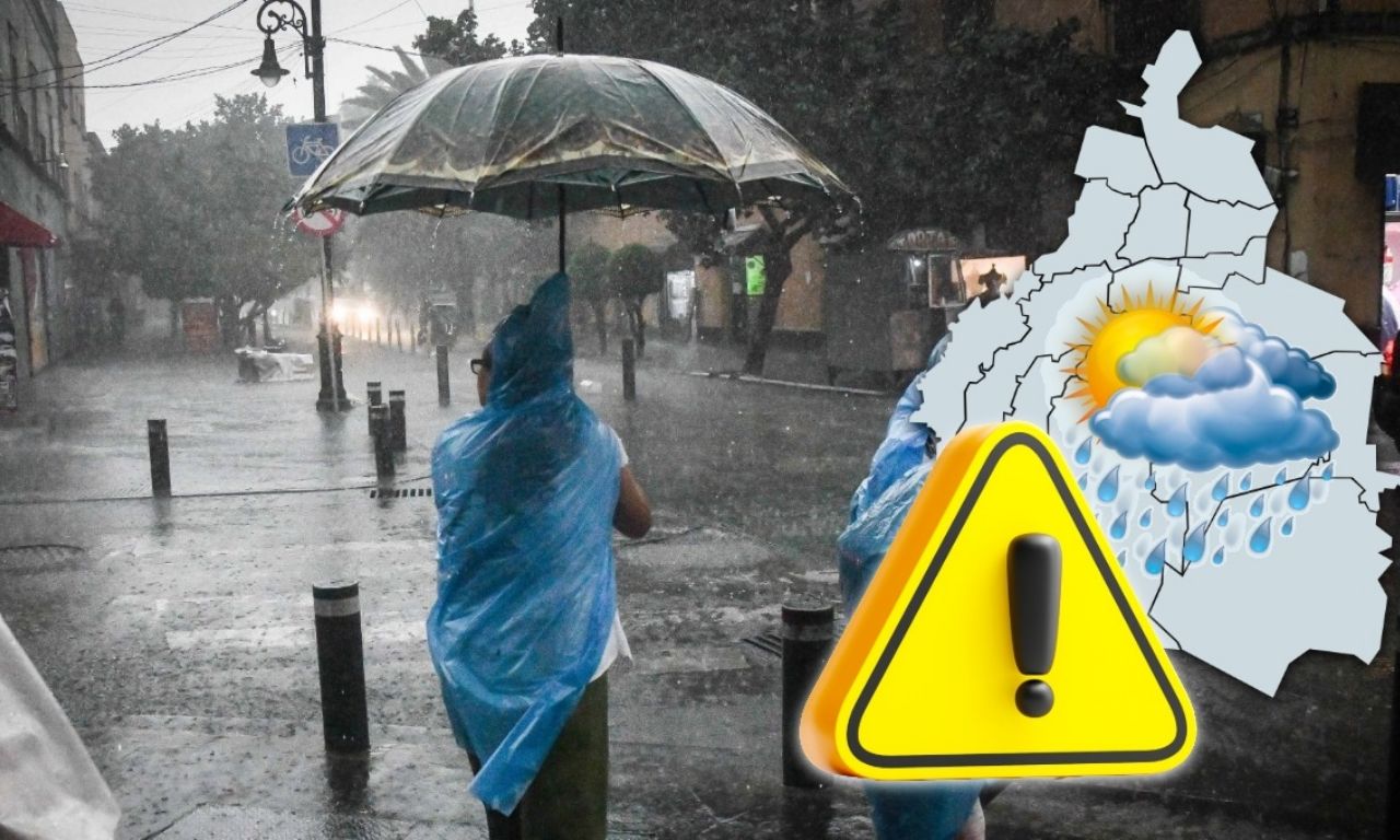 Activan alerta amarilla en 11 alcaldías de CDMX por fuertes lluvias y ...