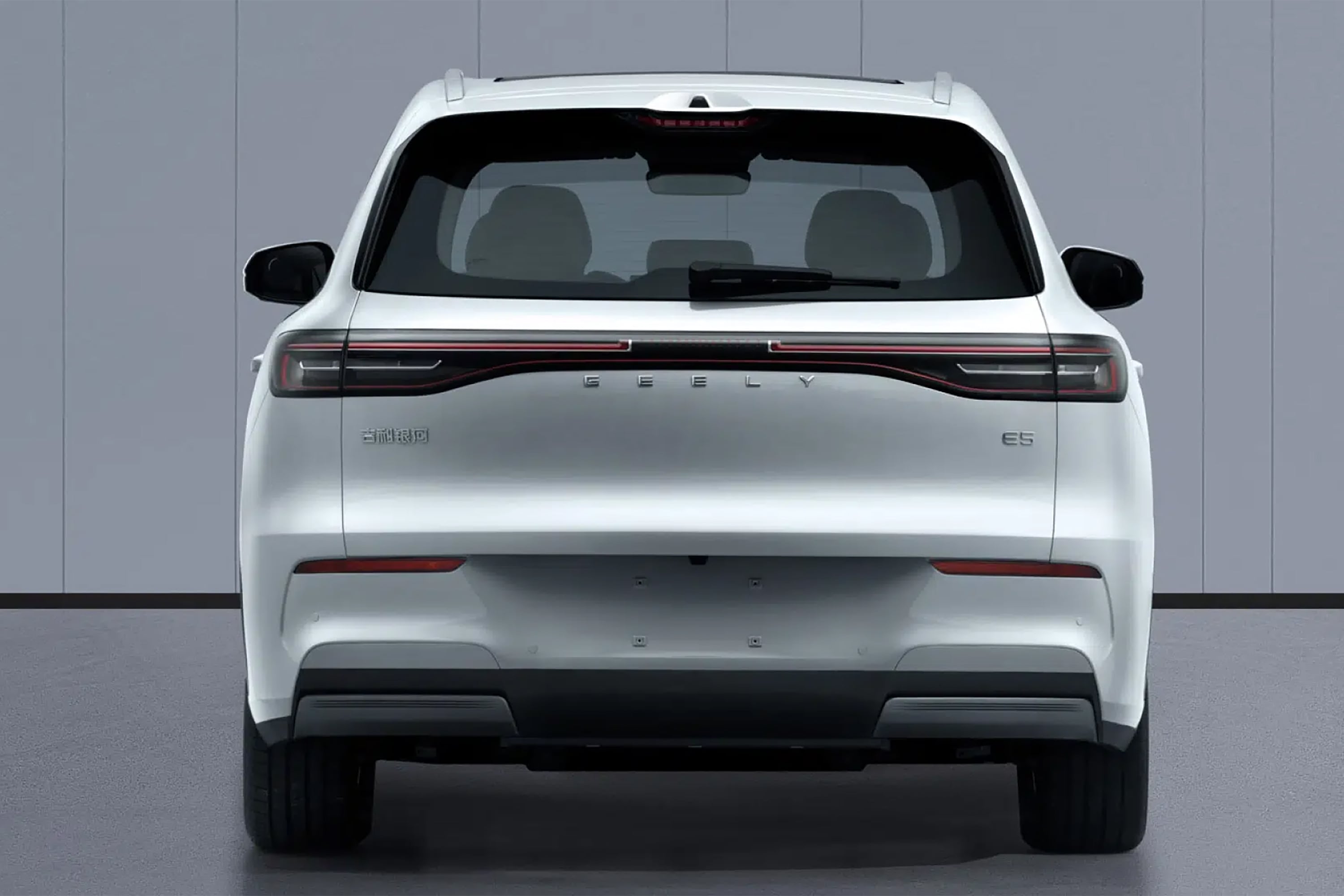 2027 Geely EX5 facelift shifts the motor to the rear