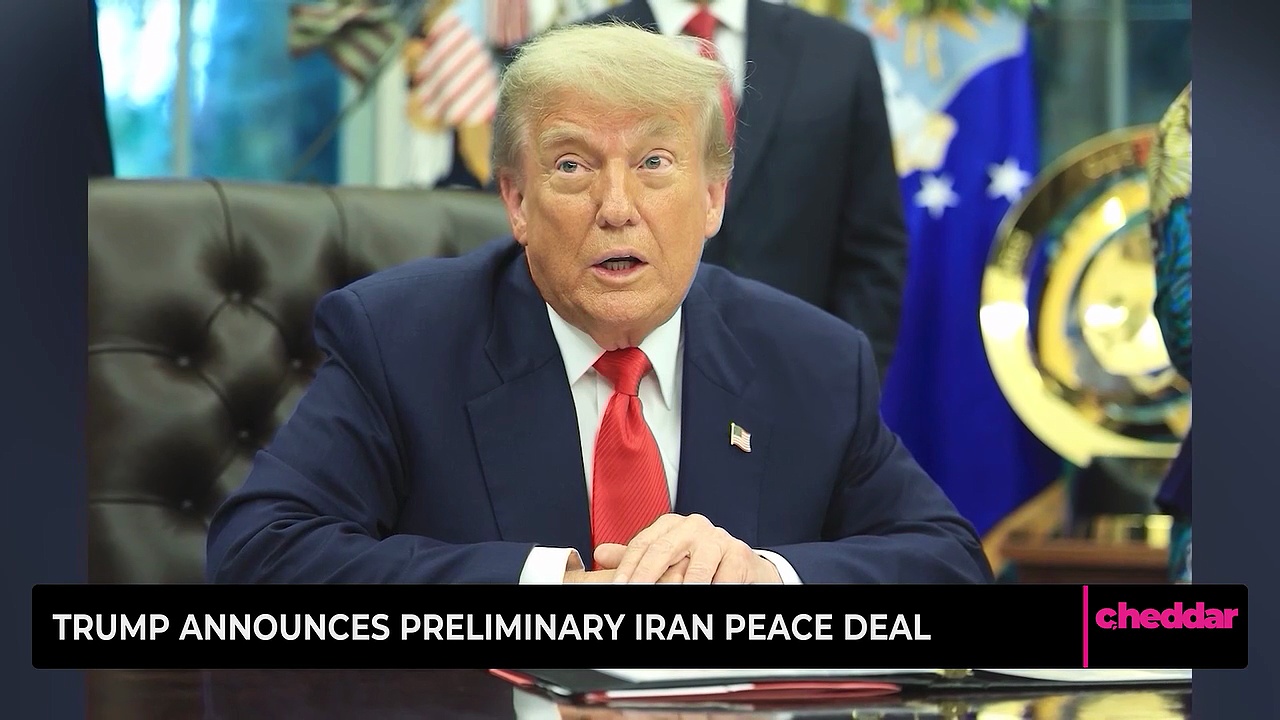 Trump announces preliminary Iran peace deal, oil markets rally