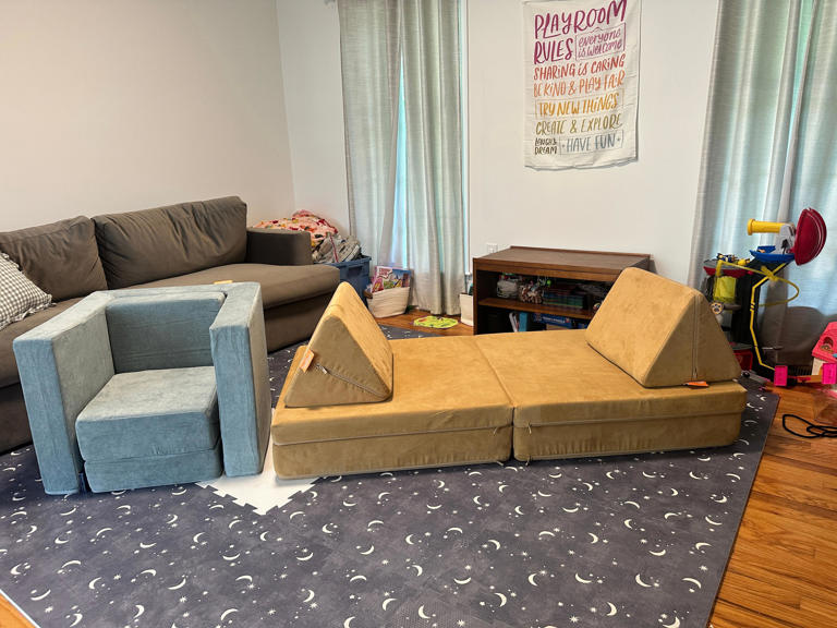 I brought home Nugget's Smore chair for my kids and it delivered on its ...