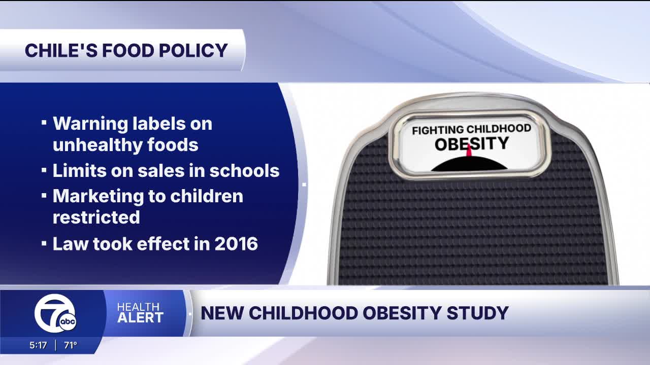 Study suggests food warning labels, restricted sales may help childhood ...