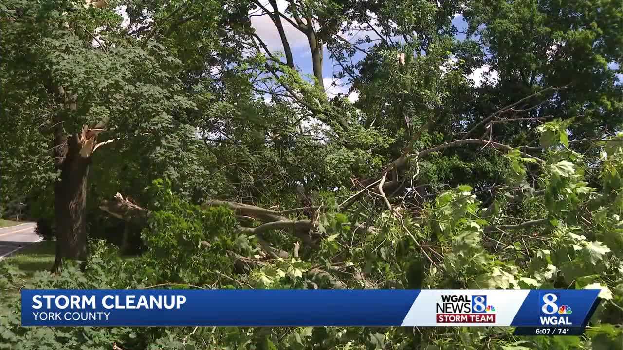 Crews investigating possible tornado | Severe storms leave damage ...