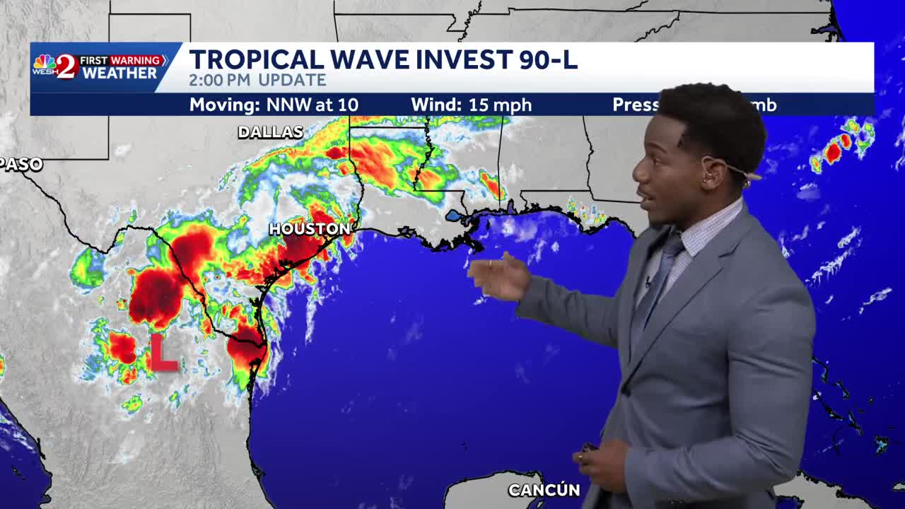 Invest 90-L forms over Mexico near the Gulf; heavy rain, flooding ...