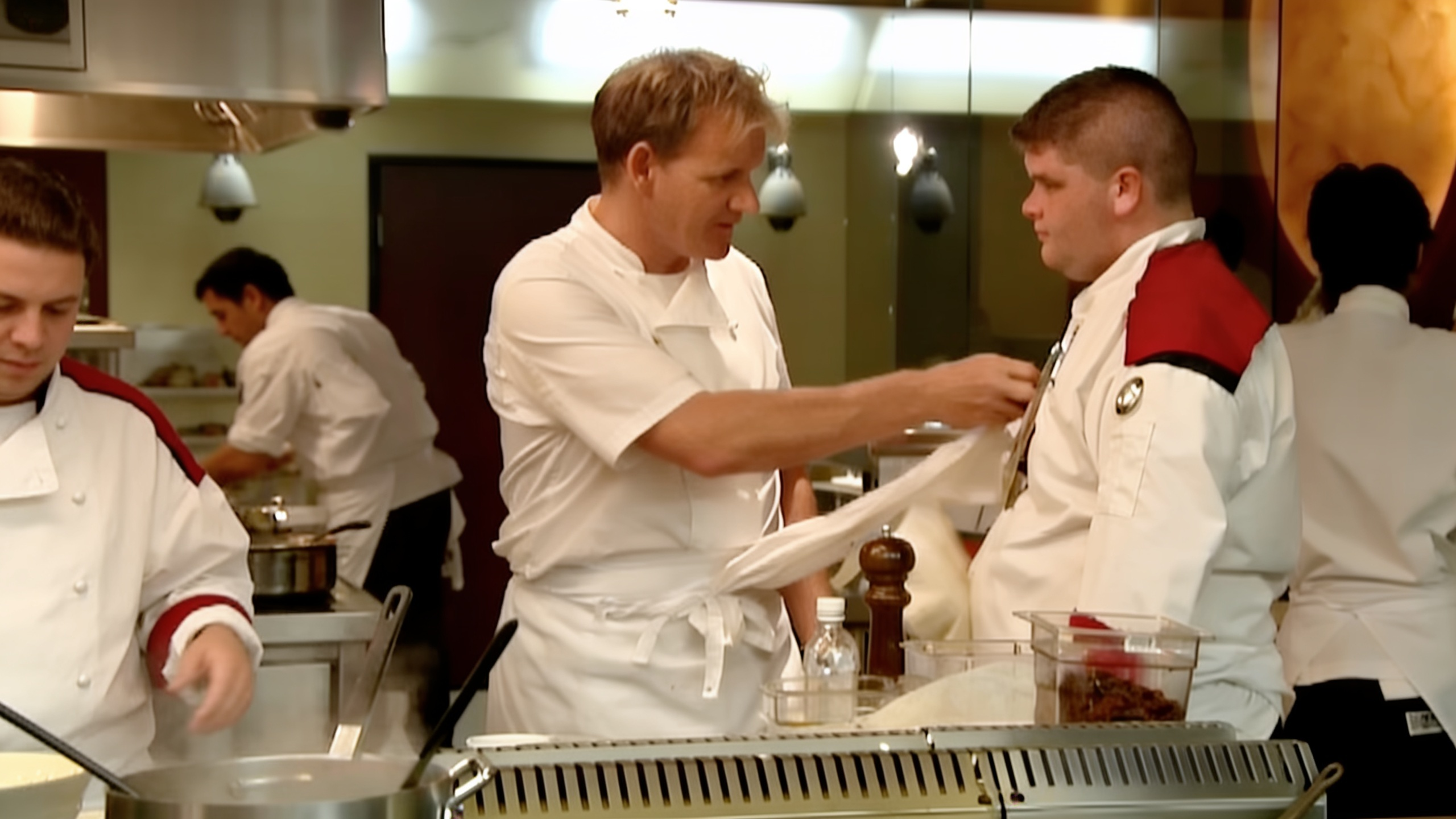 Watch Gordon Ramsay call it a dog's dinner and throw it straight in the bin