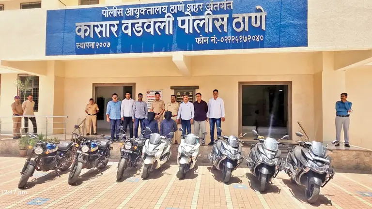 Bike theft gang busted in Thane, stolen vehicles worth Rs 9 lakh recovered