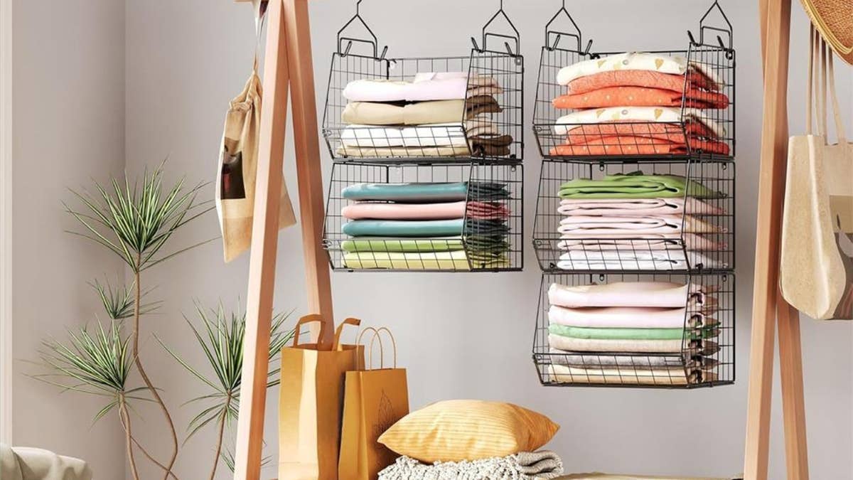 Hanging storage can help you make the most of your space — starting at $14