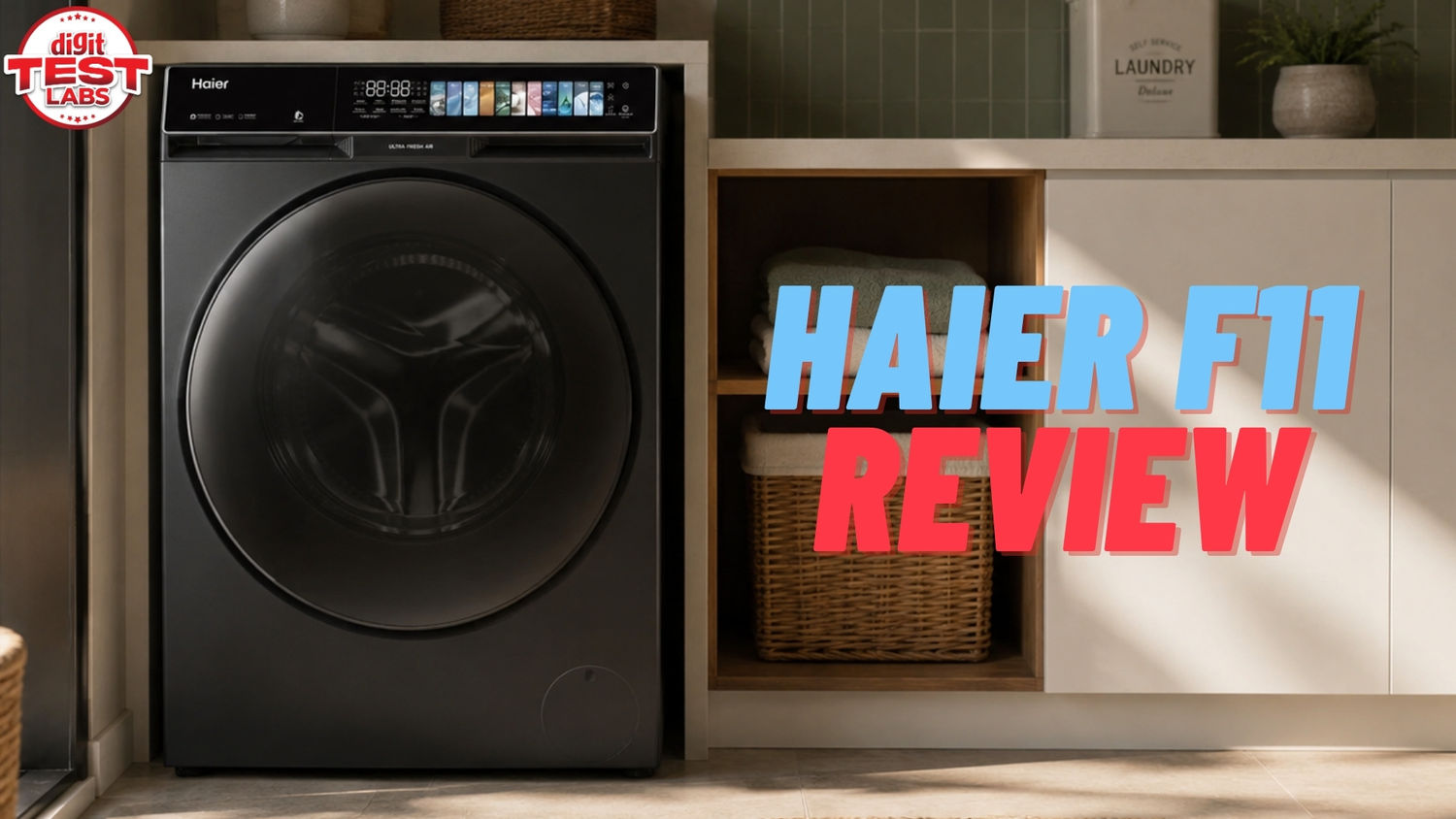 Haier F11 washing machine review: The front-loader built for people who ...