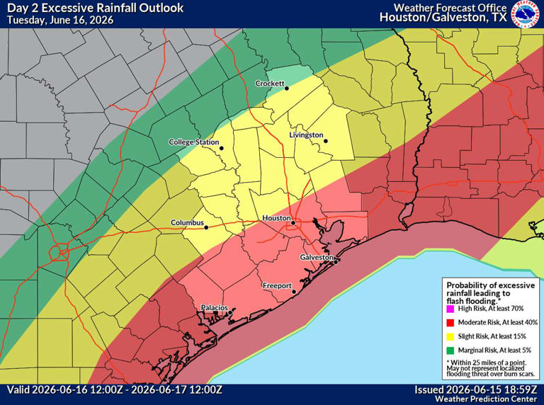 Gulf disturbance could become a tropical storm, but Houston's biggest ...