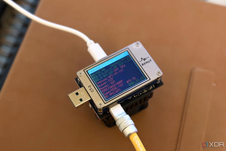 I tested every charger in my house with a tiny USB tester, and half of ...