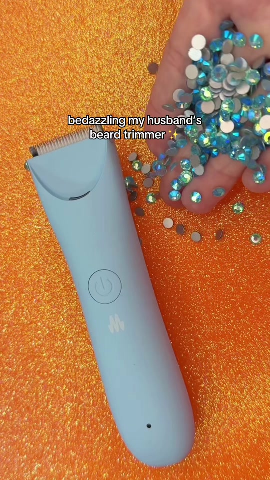 DIY rhinestone grooming product ideas