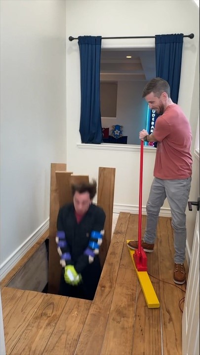Trap door test goes wrong