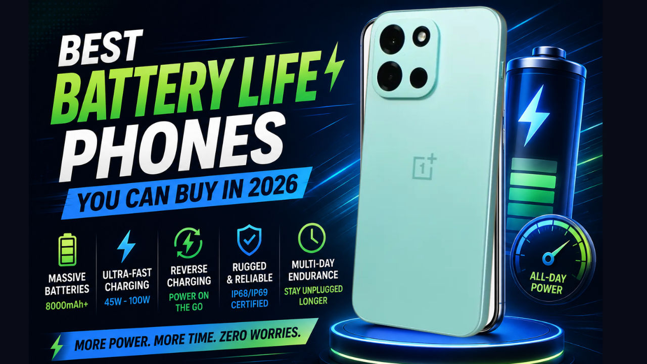 Best battery life phones you can buy in 2026