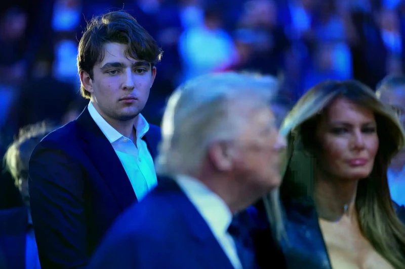 Không nhận ra Barron Trump