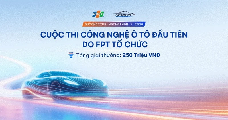 FPT tổ chức cuộc thi AI đầu tiên cho lĩnh vực công nghệ ô tô