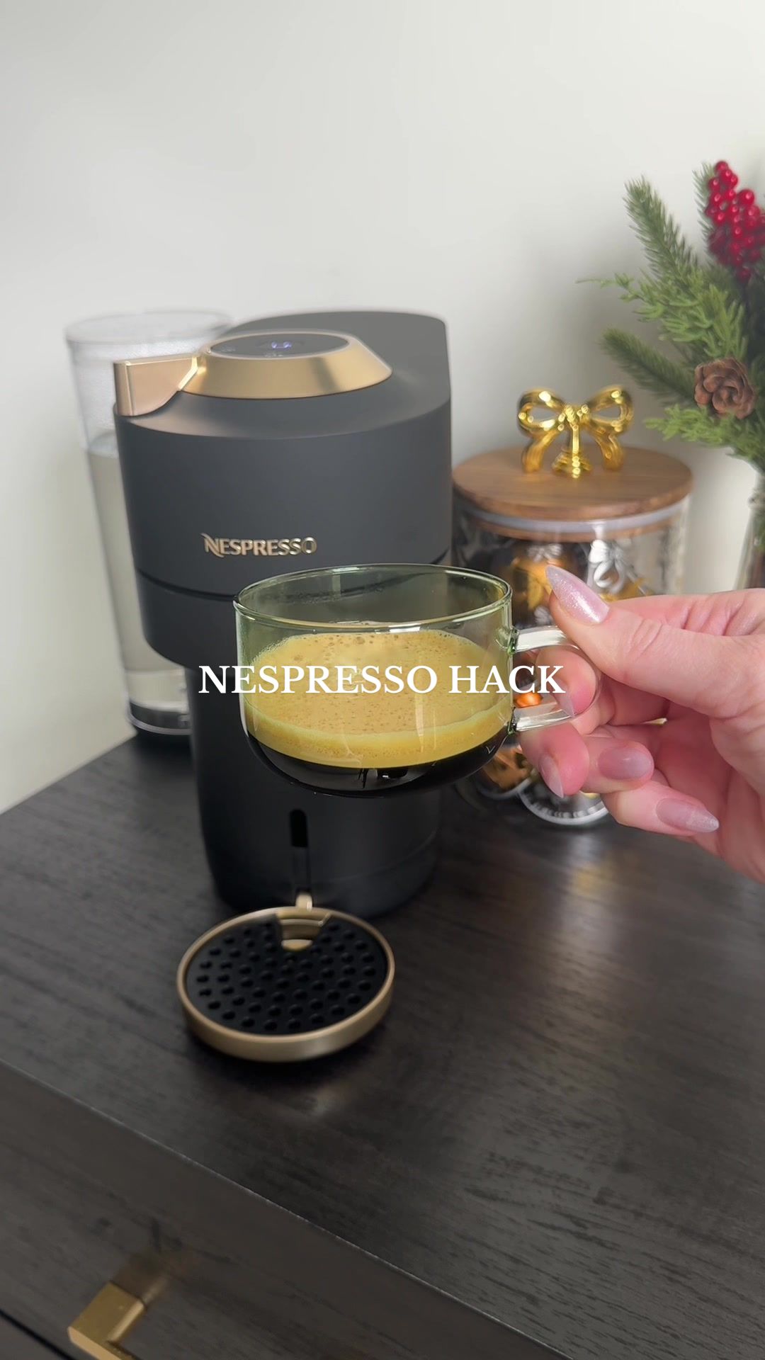 Nespresso Vertuo double shot hack how to use expert mode for strong ...