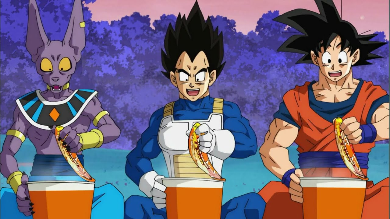 Beerus vẫn là cột mốc sức mạnh Goku và Vegeta chưa thể chinh phục trong Dragon Ball
