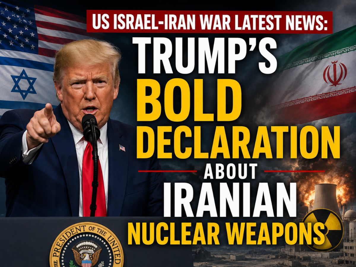 US-Israel-Iran war latest news: Donald Trump claims Iran has agreed to ...